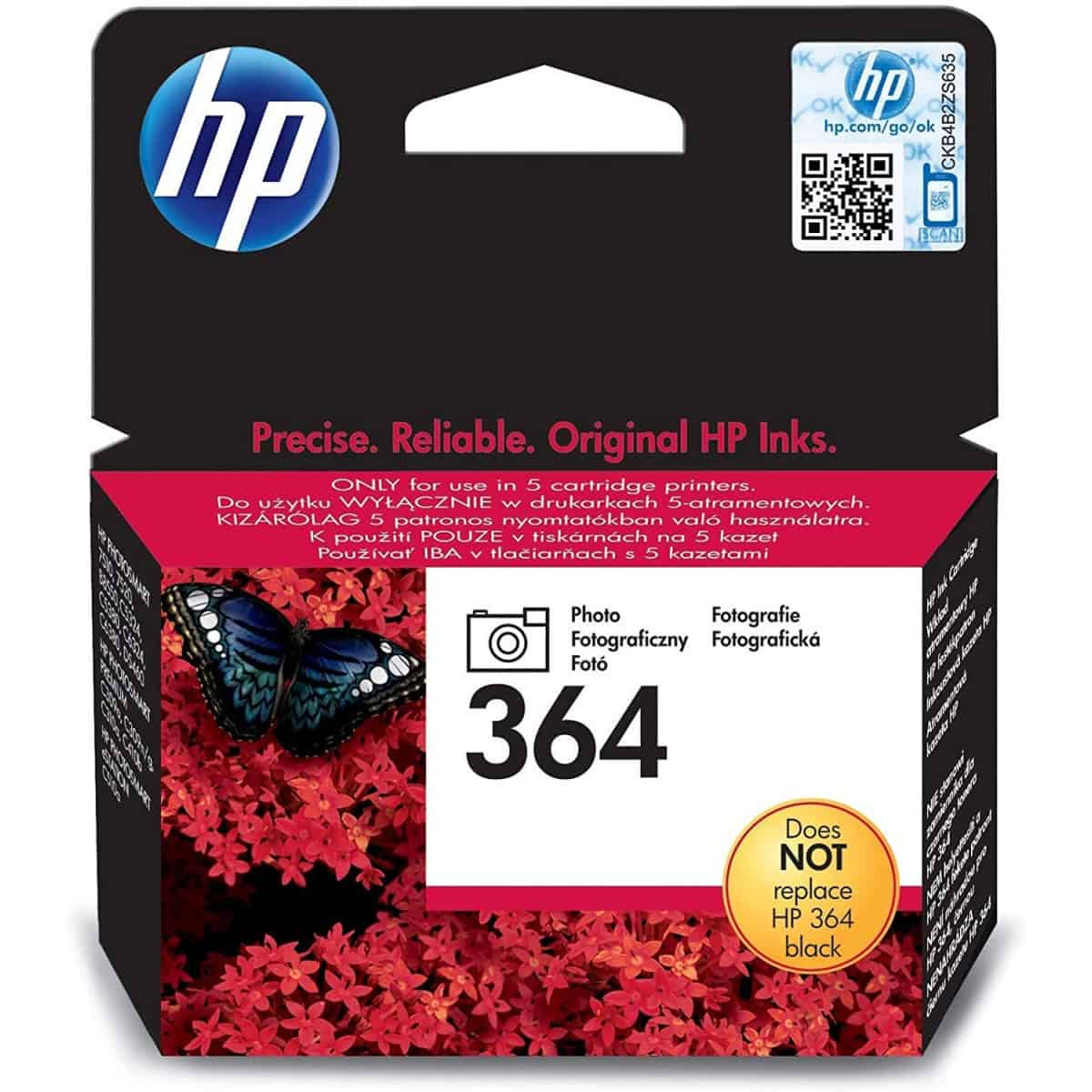 Cartouche d'encre compatible HP 364 XL Noir