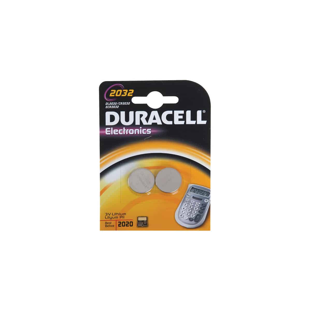 DURACELL : Piles bouton lithium - type 2032 (DL2032/CR2032) - chronodrive