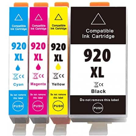 Pack de cartouches d'encre 302 XL Noir + Couleurs - Compatible HP