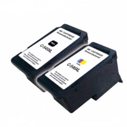 Cartouches d'encre compatibles CANON série PG-545 XL / CL-546 XL ( PG545  CL546 )