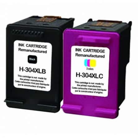 Cartouche HP 304 - Vente d'imprimantes et cartouches d'encre pas