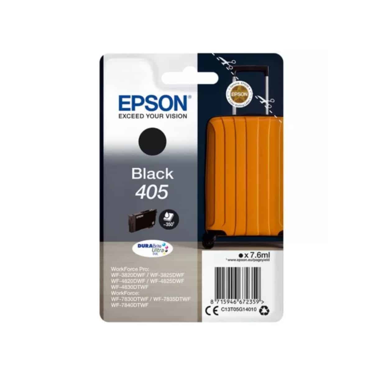 Cartouche d'encre EPSON Pack 405 Valise 4 couleurs Epson en multicolore